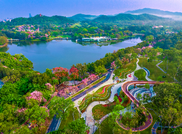 广东省环境教育基地广州市白云山麓湖景区-景观图